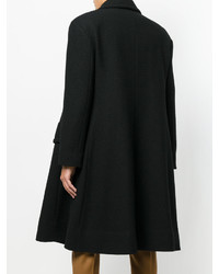 Черное длинное пальто от Vivienne Westwood