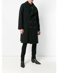 Черное длинное пальто от Givenchy