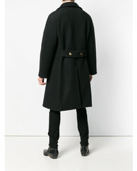 Черное длинное пальто от Givenchy