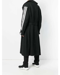 Черное длинное пальто от Y-3