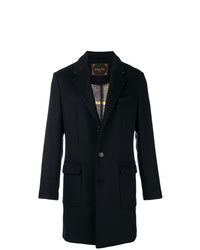 Черное длинное пальто от Paltò
