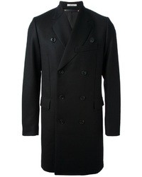 Черное длинное пальто от Paul Smith