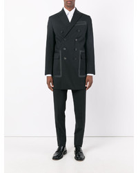 Черное длинное пальто от DSQUARED2