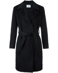 Черное длинное пальто от Ports 1961