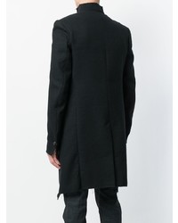 Черное длинное пальто от Cedric Jacquemyn