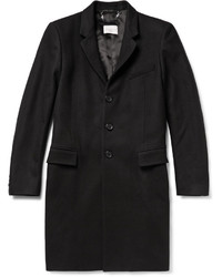 Черное длинное пальто от Sandro