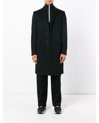 Черное длинное пальто от Givenchy