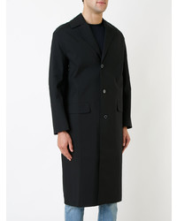 Черное длинное пальто от MACKINTOSH