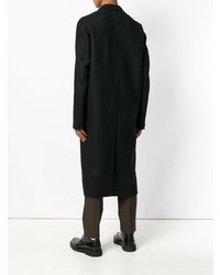 Черное длинное пальто от Rick Owens
