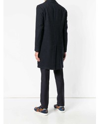 Черное длинное пальто от The Gigi