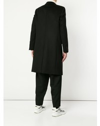 Черное длинное пальто от Loveless