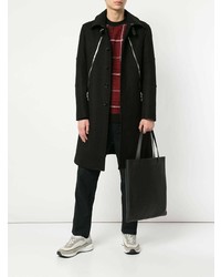 Черное длинное пальто от Loveless