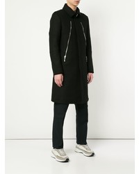 Черное длинное пальто от Loveless