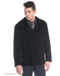Черное длинное пальто от Slava Zaitsev