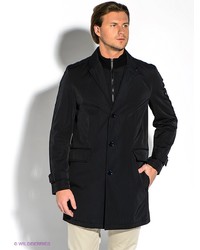 Черное длинное пальто от Strellson