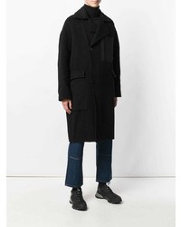 Черное длинное пальто от Études