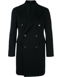 Черное длинное пальто от Tagliatore