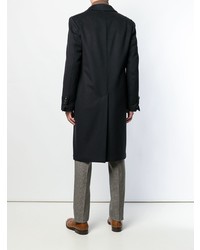 Черное длинное пальто от Gabriele Pasini