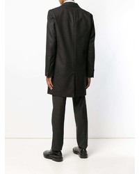 Черное длинное пальто от BOSS HUGO BOSS