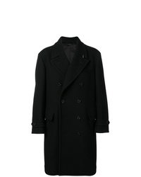 Черное длинное пальто от Tom Ford