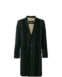 Черное длинное пальто от Uma Wang