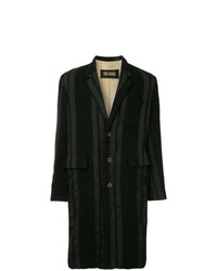 Черное длинное пальто от Uma Wang