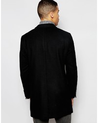 Черное длинное пальто от Esprit