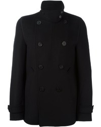 Черное длинное пальто от Wooyoungmi