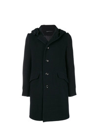 Черное длинное пальто от Y's
