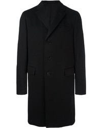 Черное длинное пальто от Z Zegna