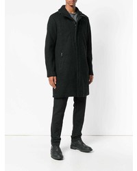 Черное длинное пальто от Transit