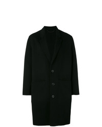 Черное длинное пальто от Études