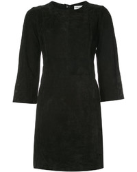 Черное замшевое платье от Frame