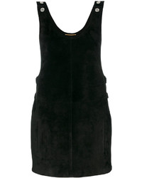 Черное замшевое платье от Saint Laurent