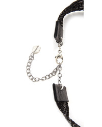 Черное колье с украшением от Chan Luu