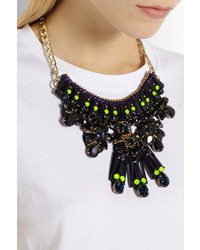 Черное колье от Matthew Williamson