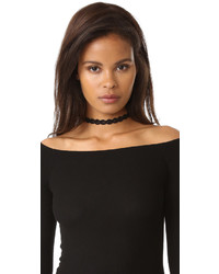 Черное колье от Shashi