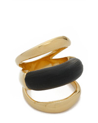 Черное кольцо от Alexis Bittar