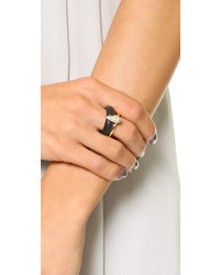 Черное кольцо от Alexis Bittar