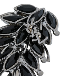 Черное кольцо от Saint Laurent