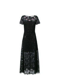Черное кружевное вечернее платье от Blugirl