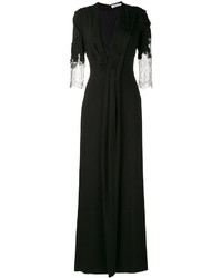 Черное кружевное вечернее платье от Blumarine