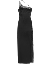Черное кружевное вечернее платье от Cushnie