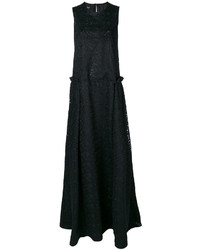 Черное кружевное вечернее платье от Rochas