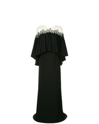 Черное кружевное вечернее платье от Tadashi Shoji