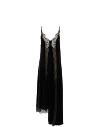 Черное кружевное платье-комбинация от Stella McCartney