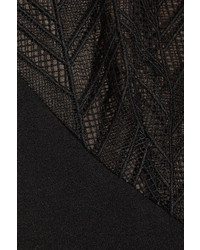 Черное кружевное платье-футляр от Jason Wu