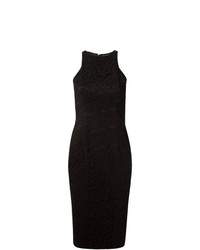 Черное кружевное платье-футляр от Martha Medeiros
