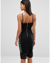 Черное кружевное платье от Oasis