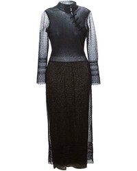 Черное кружевное платье от Christian Dior